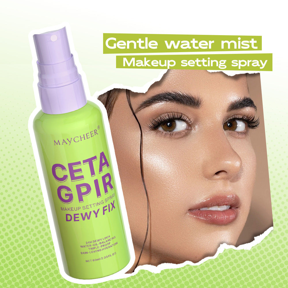 Matte Dewy Oil-control Waterproof Long-wearing Makeup-setting Spray