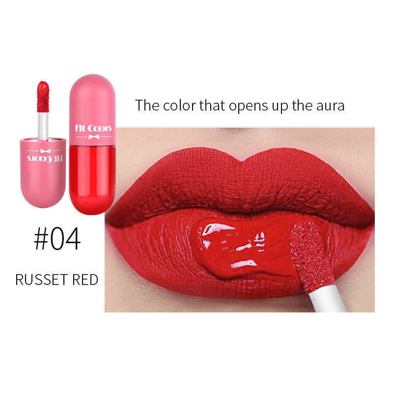 Ladies Fashion 5 Color Mini Capsule Lip Gloss