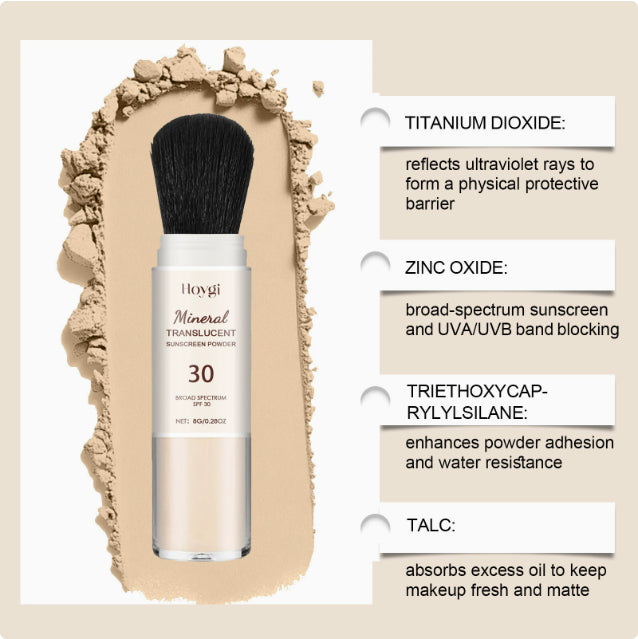 Sunscreen Setting Powder for Oil Control & Smooth Finish
