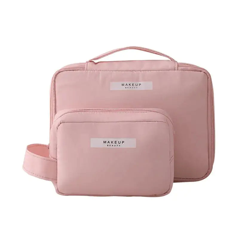Travel Makeup Bag with Multiple Compartments