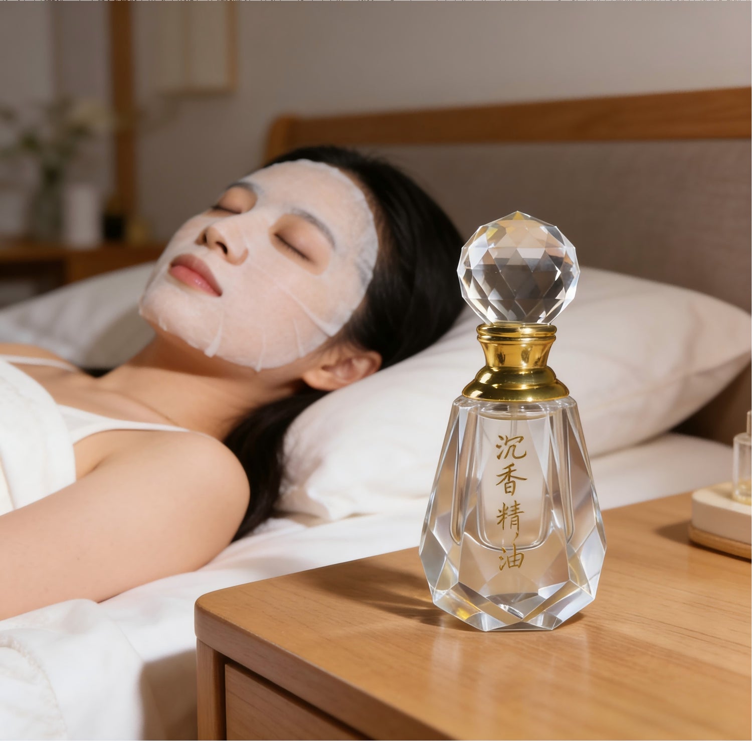 Natural Agarwood & Ebony Essential Oil for Perfume & Skincare Use