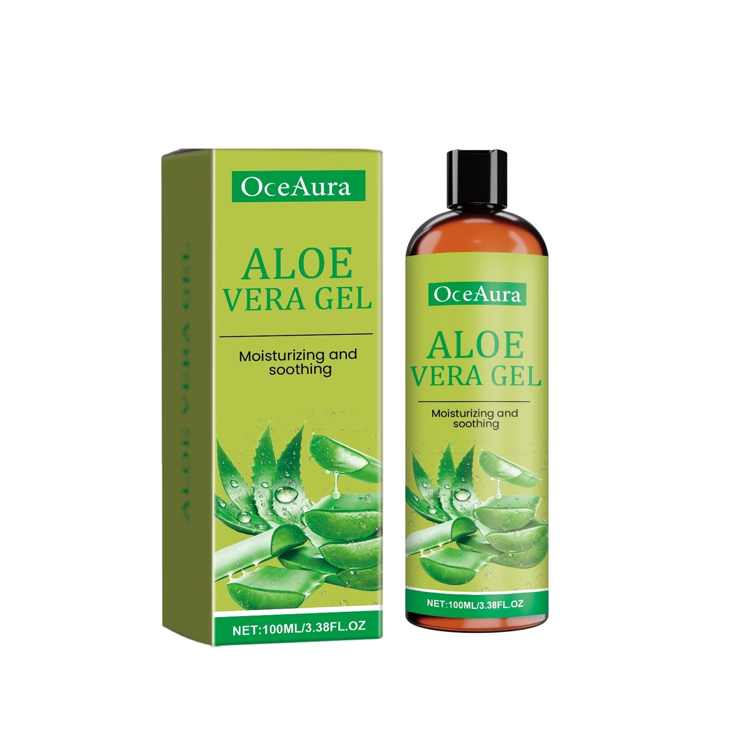 Aloe Vera Gel for Hydrating and Soothing Skin Care