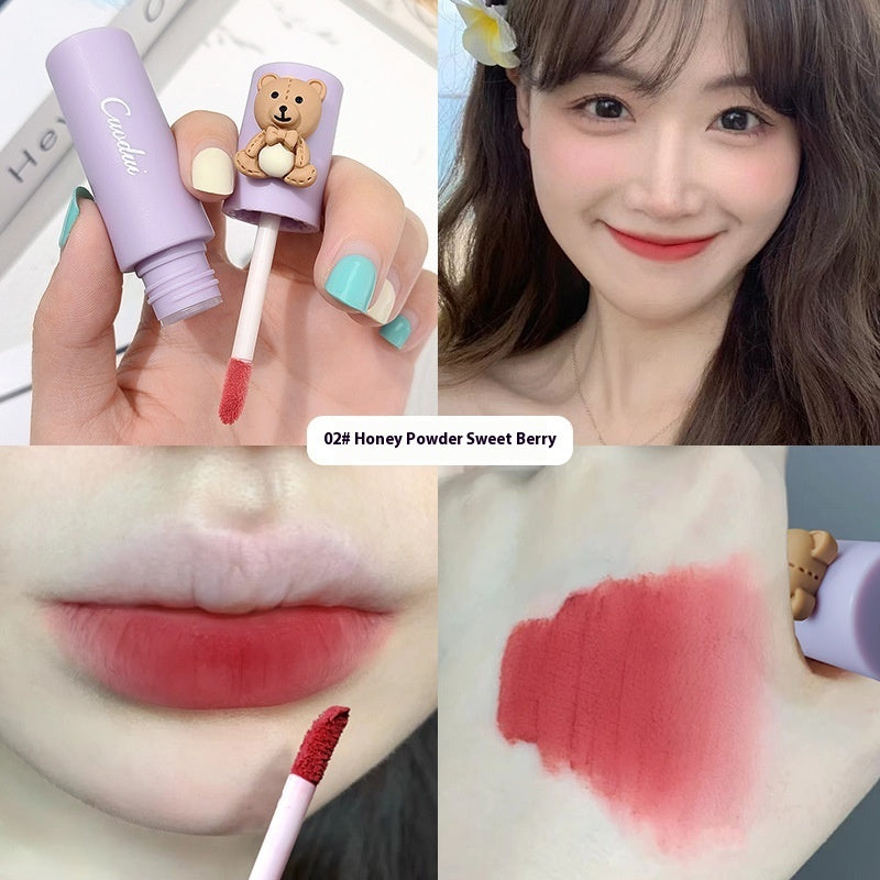 Velvet Matte Lip Mud for Smooth Long-Lasting Color