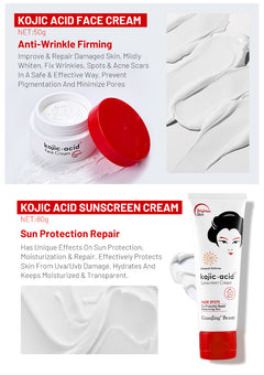 Kojic Acid Brightening Skincare Set 5-Piece