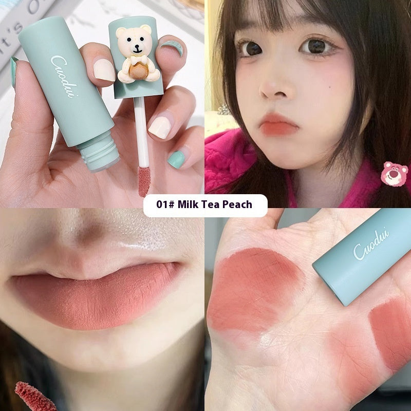 Velvet Matte Lip Mud for Smooth Long-Lasting Color