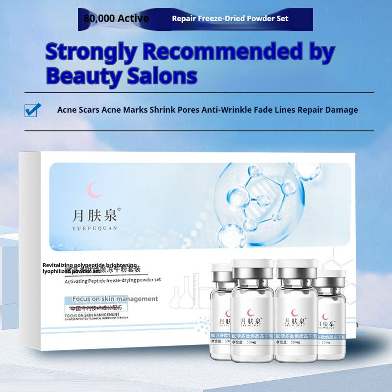Freeze-Dried Peptide Kit for Fine Lines & Acne Mark Repair