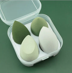 4-Piece Makeup Sponge Powder Puff SetDry & Wet