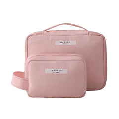 Travel Makeup Bag with Multiple Compartments