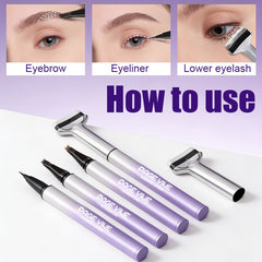 Long-lasting Smudge-proof Brow Lash And Eyeliner All In One