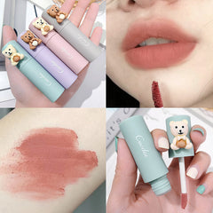 Velvet Matte Lip Mud for Smooth Long-Lasting Color