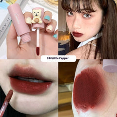Velvet Matte Lip Mud for Smooth Long-Lasting Color