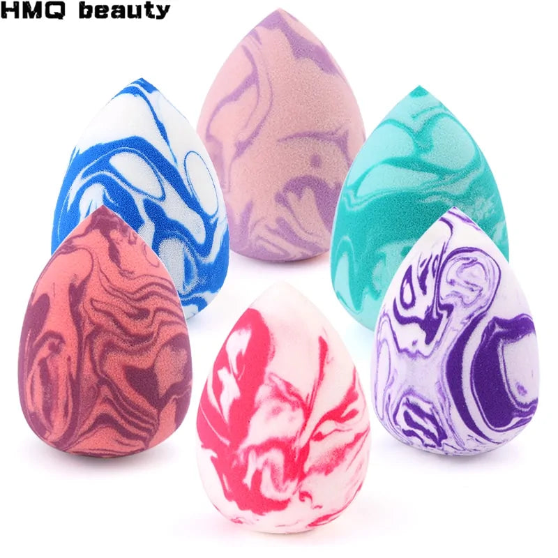 Marbling Water-Drop Makeup Blender Sponge
